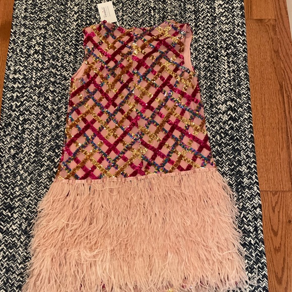 QUEEN OF SPARKLES DRESS SIZE XS - Picture 3 of 6